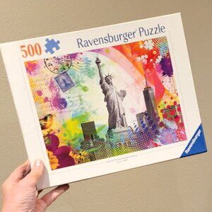 NEW YORK POSTCARD by Ravensburger JIGSAW PUZZLE 1000 pieces
